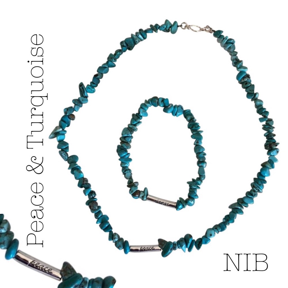 Blue Necklace Set